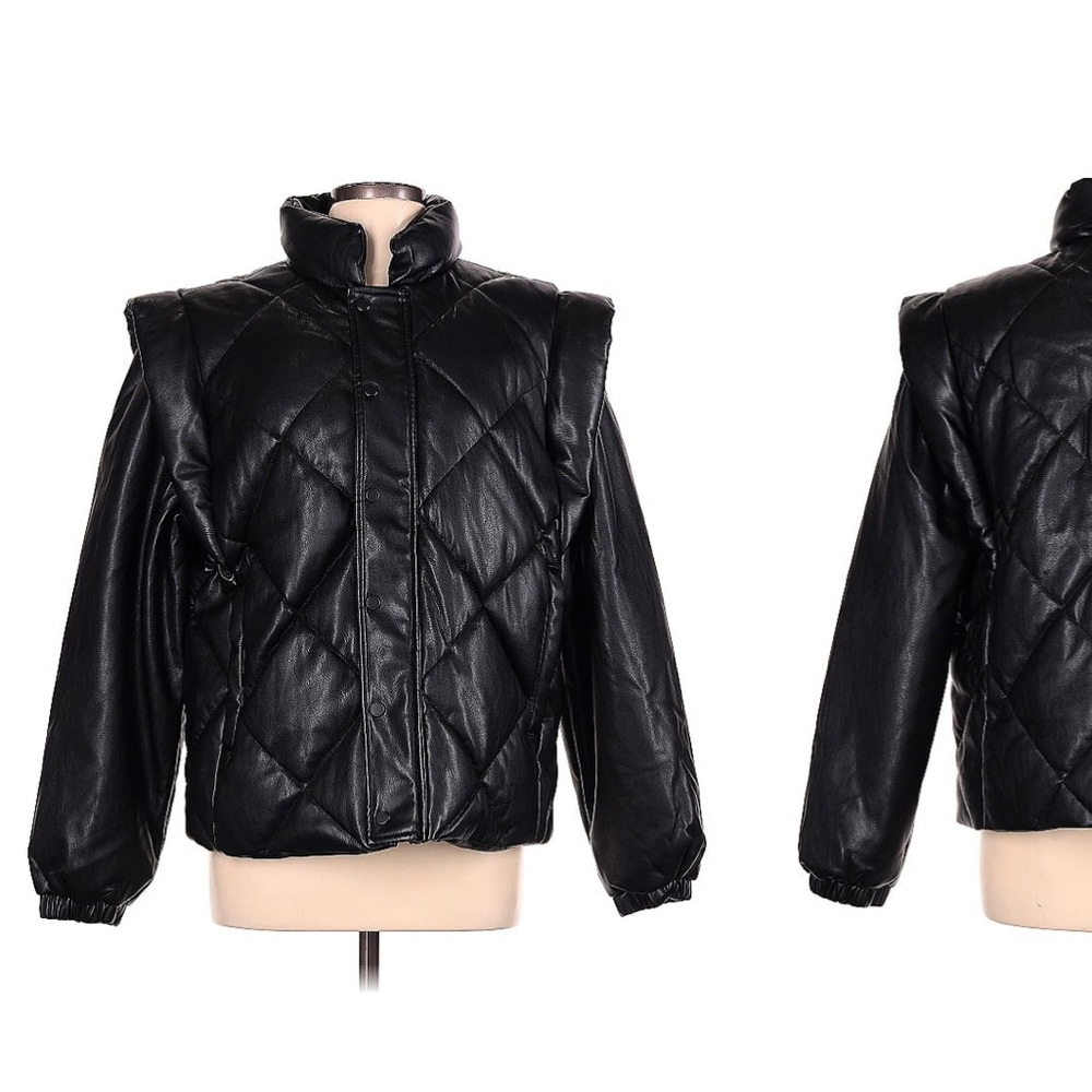 NWT Pistola Faux Leather Jacket
